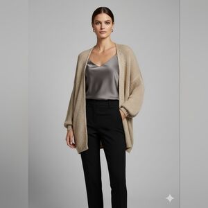 Zara Cream Knit Cardigan